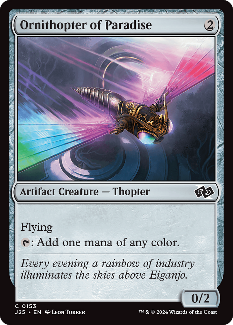 Ornithopter of Paradise (J25-153) - Foundations Jumpstart