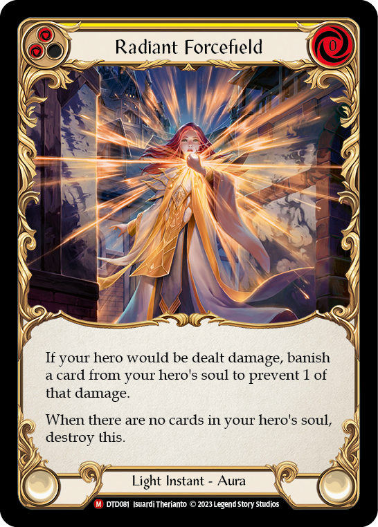 Radiant Forcefield [DTD081] (Dusk Till Dawn)  Rainbow Foil | The CG Realm