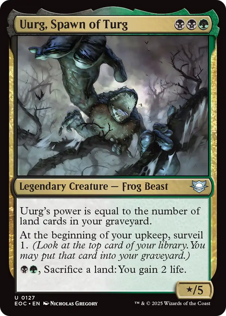 Uurg, Spawn of Turg [Edge of Eternities Commander] | The CG Realm