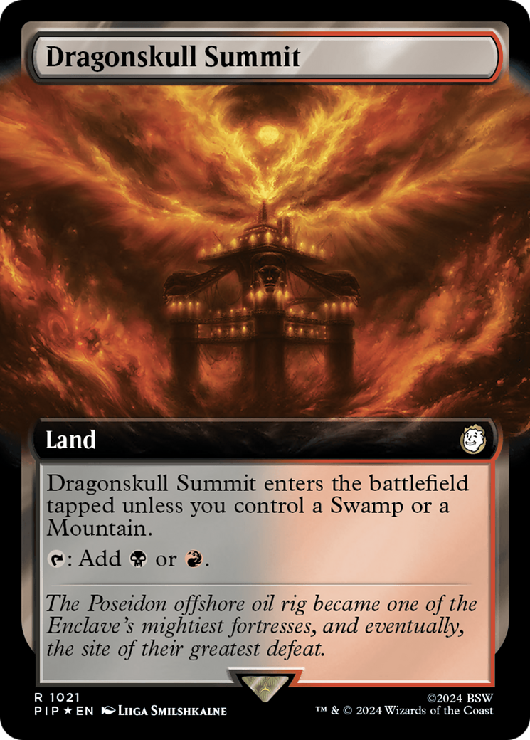 Dragonskull Summit (Extended Art) (Surge Foil) [Fallout] | The CG Realm