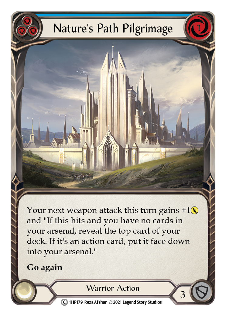Nature's Path Pilgrimage (Blue) [1HP179] (History Pack 1) | The CG Realm