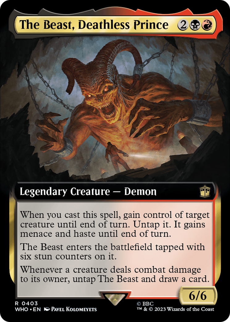 The Beast, Deathless Prince (Extended Art) [Doctor Who] | The CG Realm