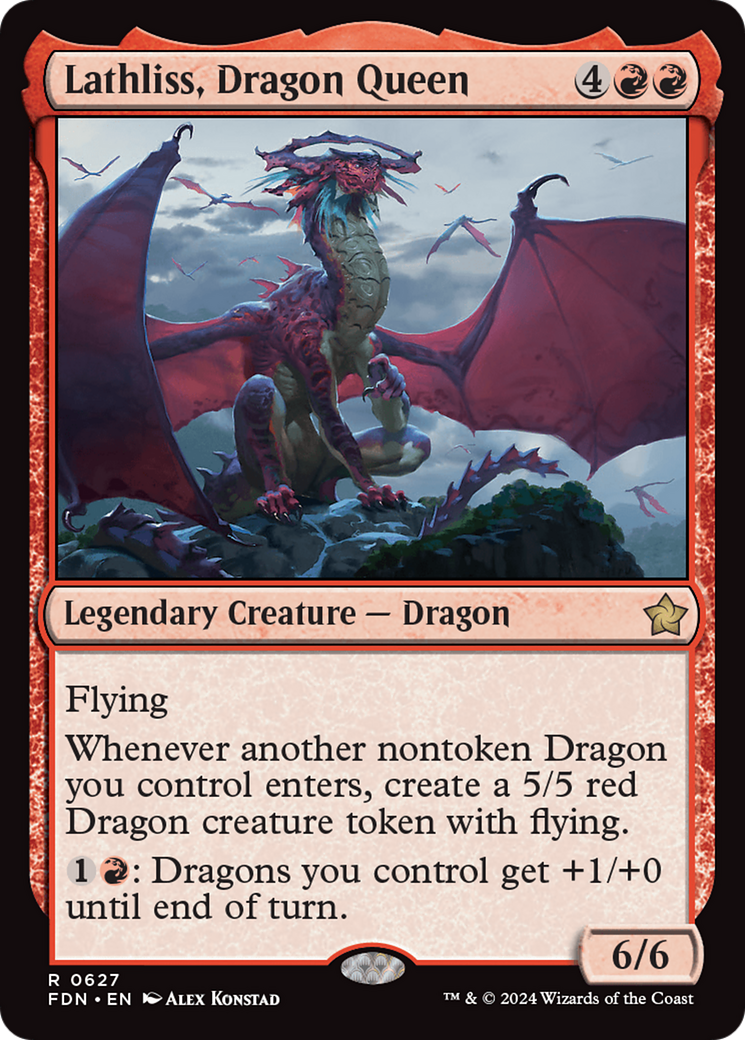 Lathliss, Dragon Queen [Foundations] | The CG Realm