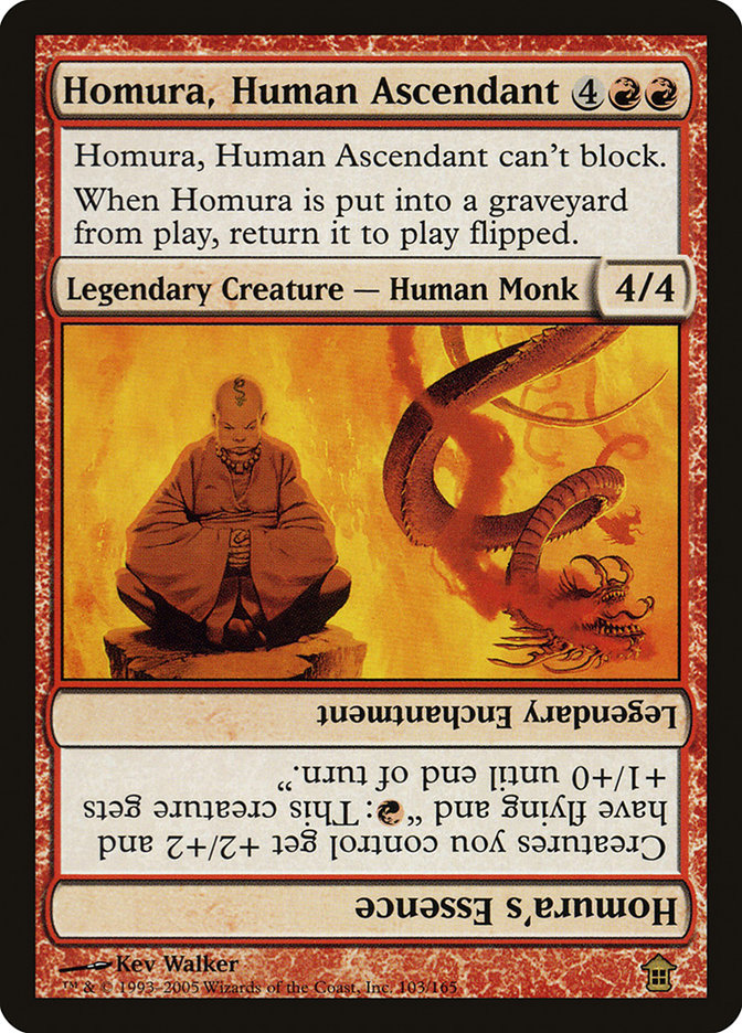 Homura, Human Ascendant // Homura's Essence [Saviors of Kamigawa] | The CG Realm