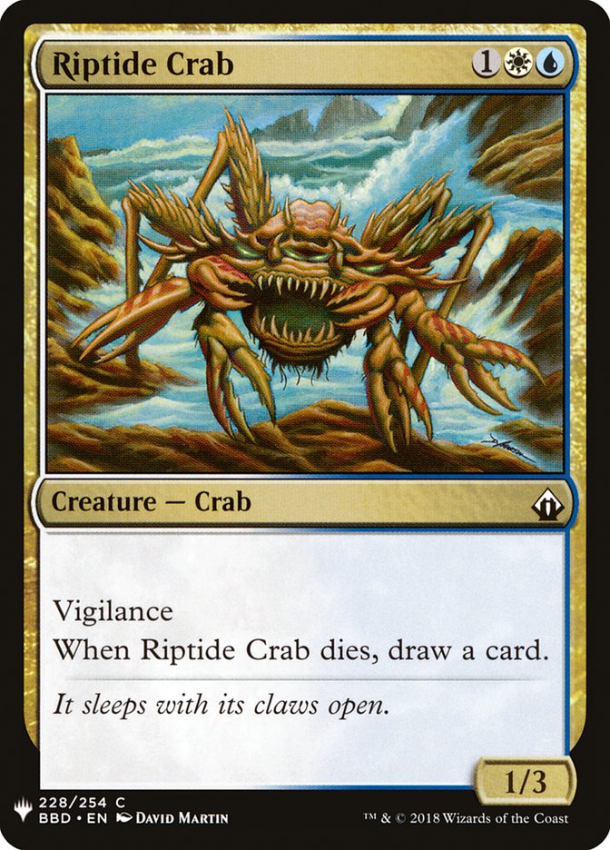 Riptide Crab [Mystery Booster] | The CG Realm