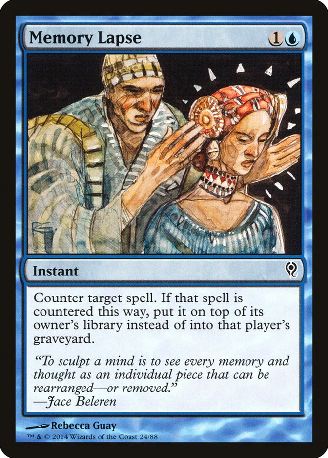 Memory Lapse [Duel Decks: Jace vs. Vraska] | The CG Realm