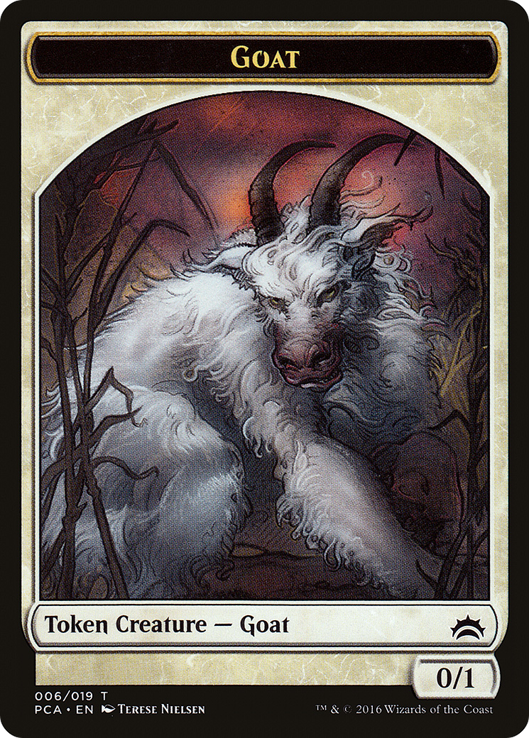 Goat // Insect Double-sided Token (PCA-006) - Planechase Anthology Tokens