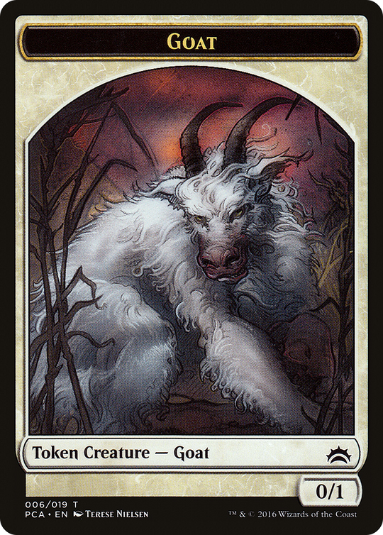Goat // Insect Double-sided Token (PCA-006) - Planechase Anthology Tokens