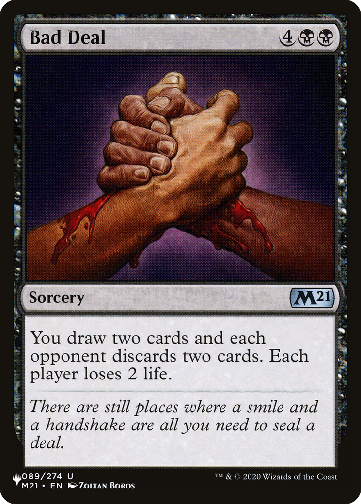Bad Deal [The List] | The CG Realm