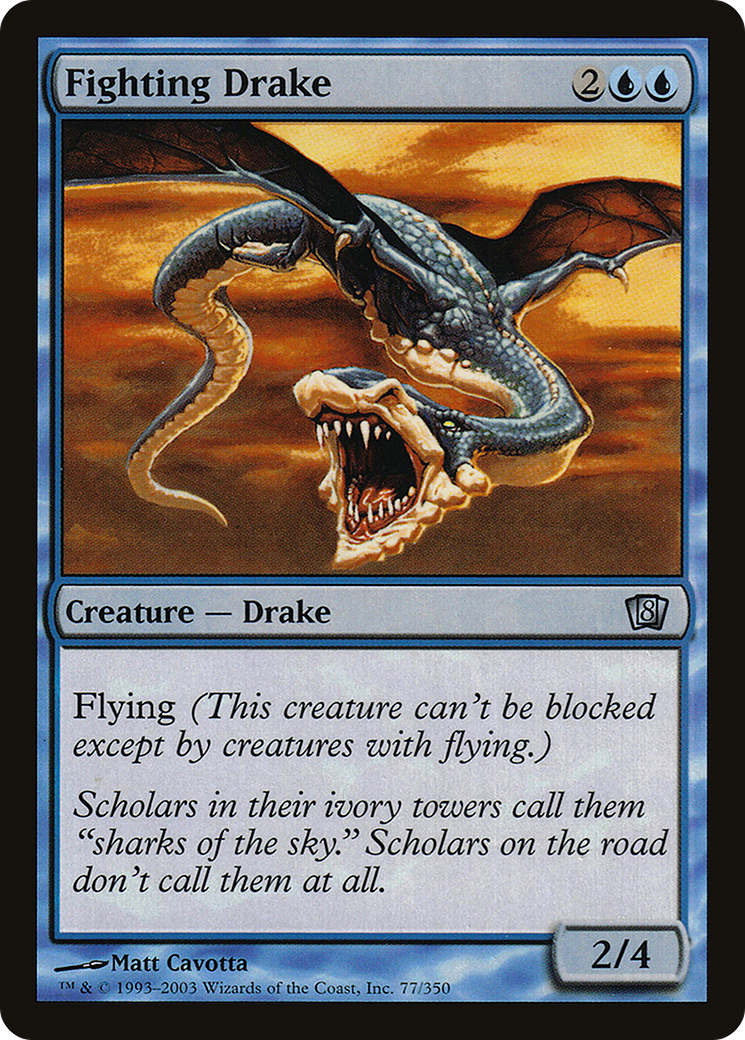 Fighting Drake (8ED-077) - 8th Edition