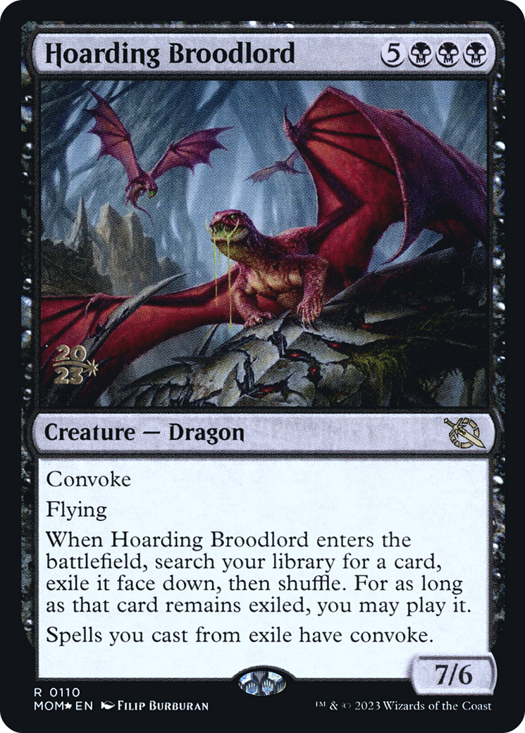 Hoarding Broodlord [March of the Machine Prerelease Promos] | The CG Realm