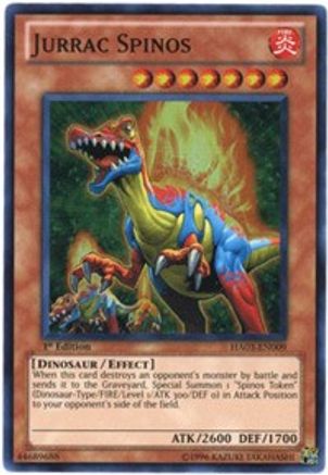 Jurrac Spinos (HA03-EN009) - Hidden Arsenal 3 Unlimited