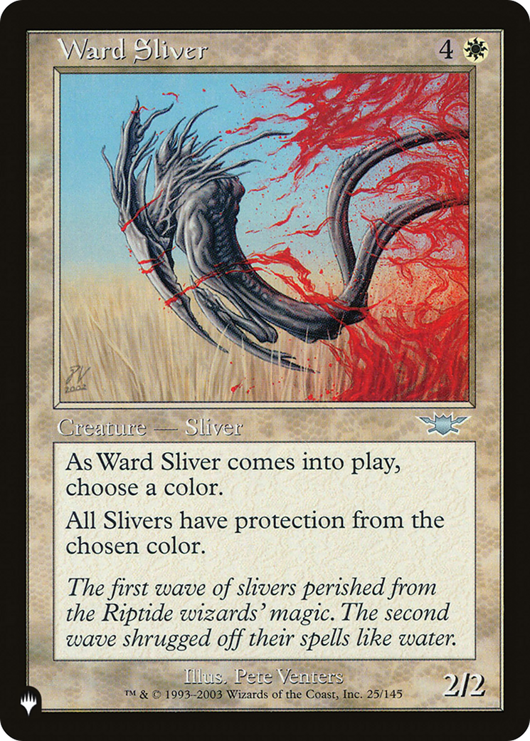 Ward Sliver [The List] | The CG Realm
