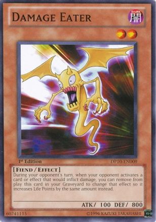 Damage Eater (DP10-EN009) - Duelist Pack 10: Yusei 3 Unlimited