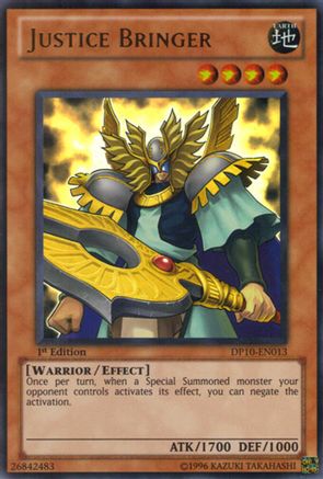 Justice Bringer (DP10-EN013) - Duelist Pack 10: Yusei 3 Unlimited