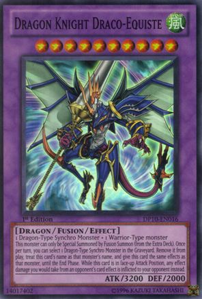 Dragon Knight Draco-Equiste (DP10-EN016) - Duelist Pack 10: Yusei 3 Unlimited
