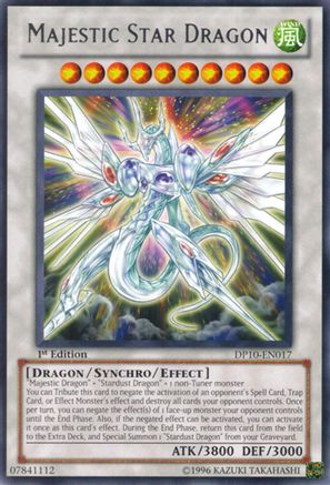 Majestic Star Dragon (DP10-EN017) - Duelist Pack 10: Yusei 3 Unlimited