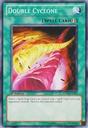 Double Cyclone (DP10-EN022) - Duelist Pack 10: Yusei 3 Unlimited