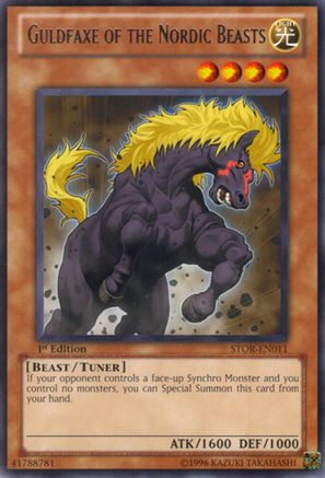 Guldfaxe of the Nordic Beasts (STOR-EN011) - Storm of Ragnarok Unlimited