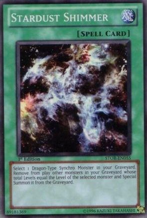 Stardust Shimmer (STOR-EN055) - Storm of Ragnarok Unlimited