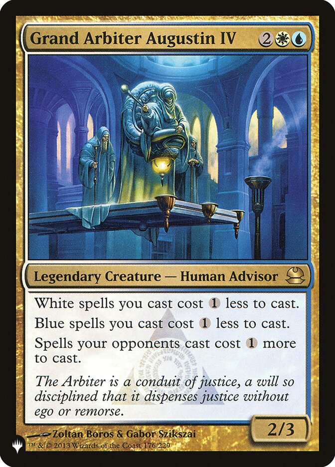Grand Arbiter Augustin IV [The List] | The CG Realm