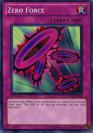 Zero Force (STOR-EN064) - Storm of Ragnarok Unlimited