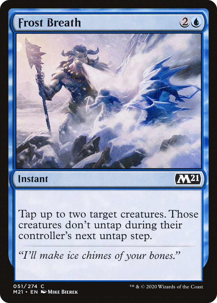 Frost Breath (M21-051) - Core Set 2021