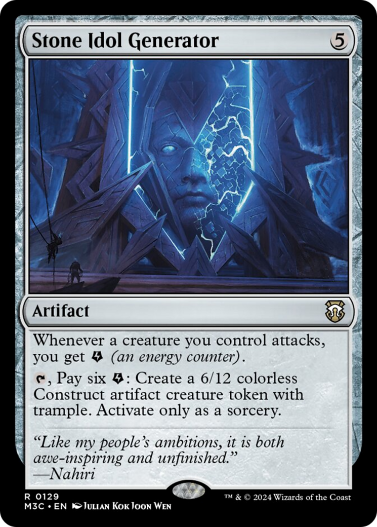 Stone Idol Generator [Modern Horizons 3 Commander] | The CG Realm
