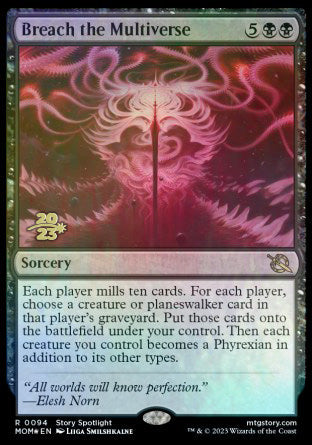 Breach the Multiverse [March of the Machine Prerelease Promos] | The CG Realm