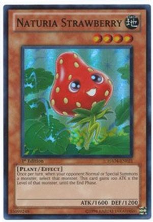 Naturia Strawberry (HA04-EN021) - Hidden Arsenal 4 Unlimited