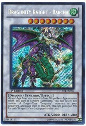 Dragunity Knight - Barcha (HA04-EN059) - Hidden Arsenal 4 Unlimited