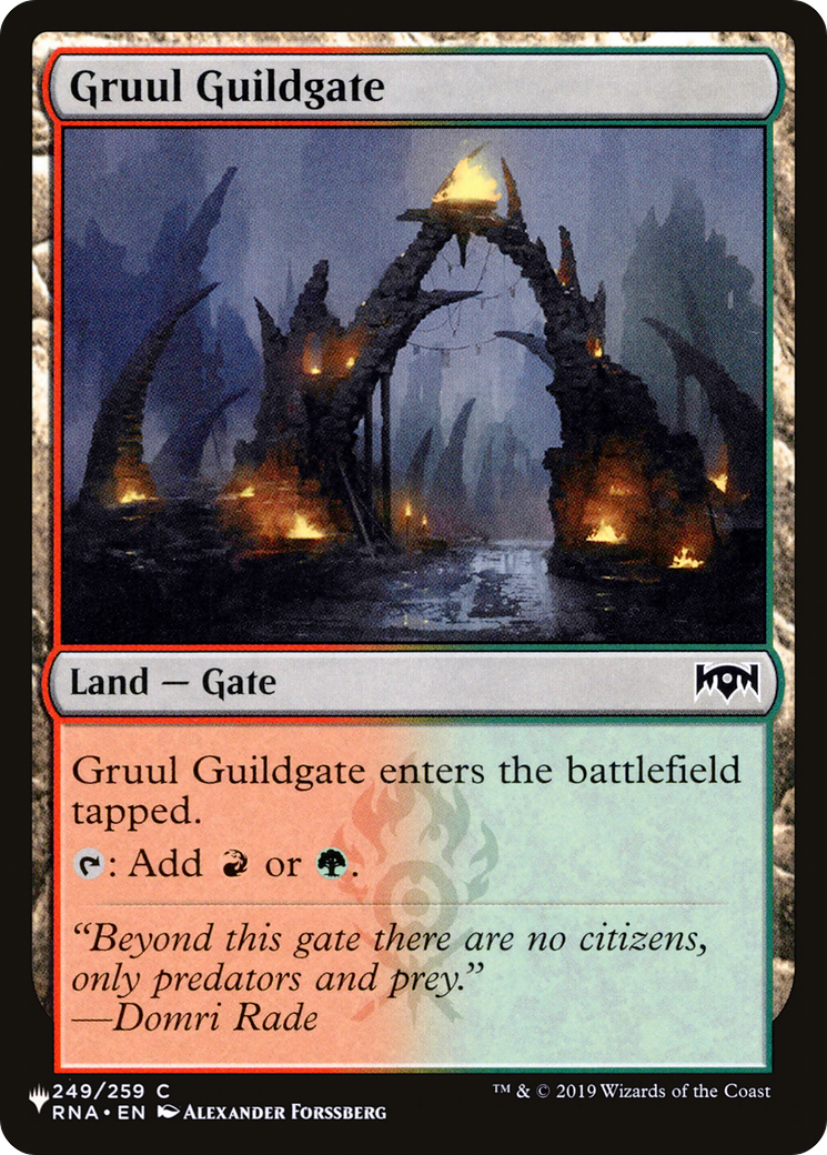 Gruul Guildgate (LIST-249/259) - The List Reprints