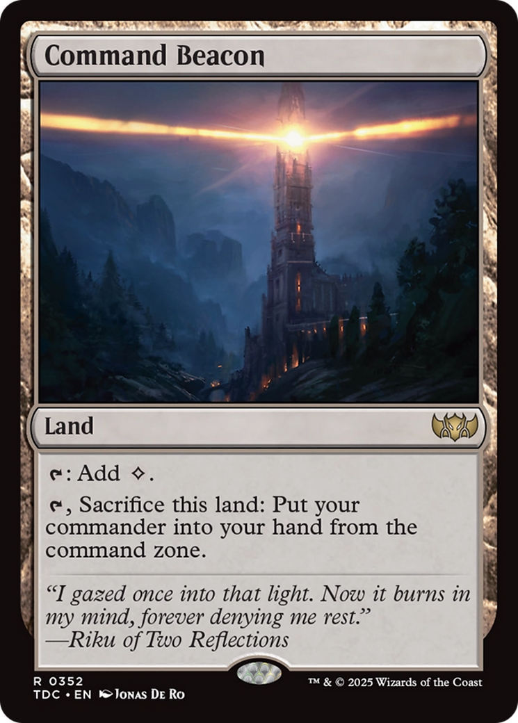 Command Beacon [Tarkir: Dragonstorm Commander] | The CG Realm