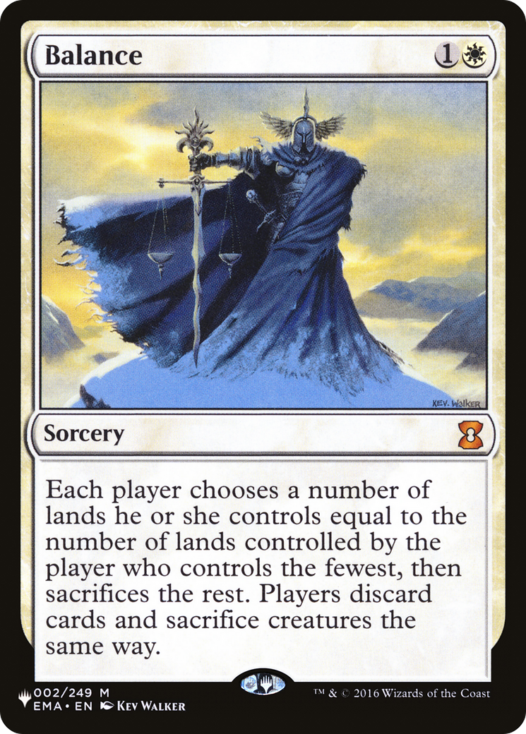 Balance (LIST-EMA-2) - The List