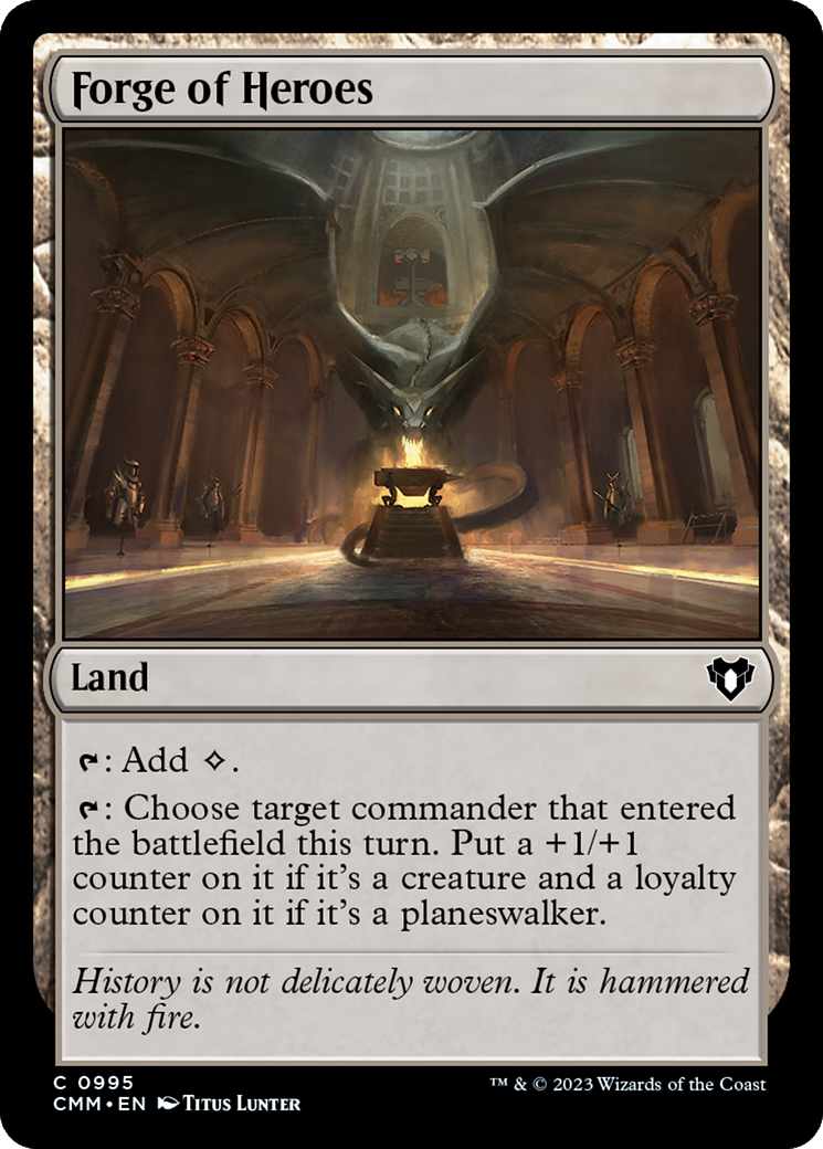 Forge of Heroes [Commander Masters] | The CG Realm