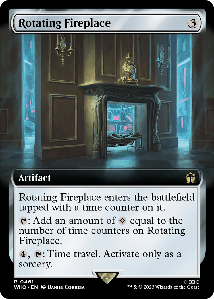 Rotating Fireplace (Extended Art) [Doctor Who] | The CG Realm