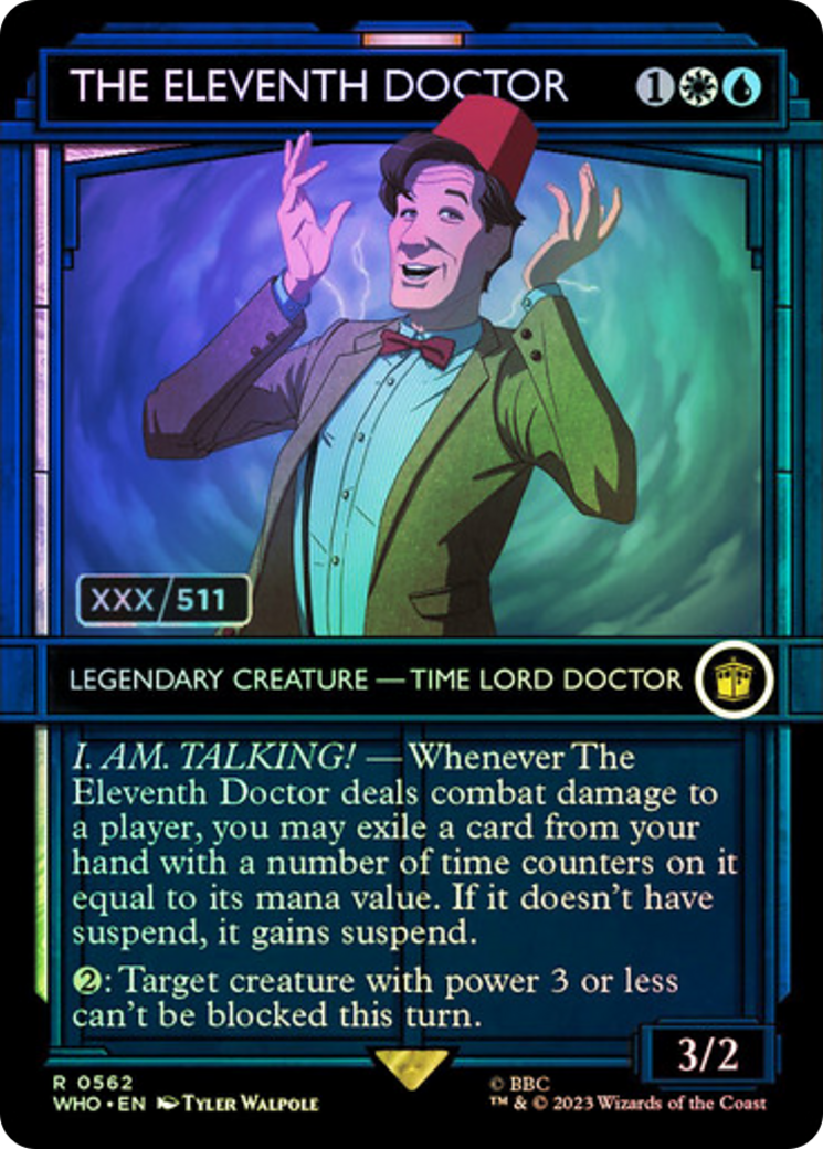 The Eleventh Doctor (Serial Numbered) [Doctor Who] | The CG Realm