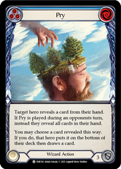 Pry (Blue) [EVR130] (Everfest)  1st Edition Normal | The CG Realm