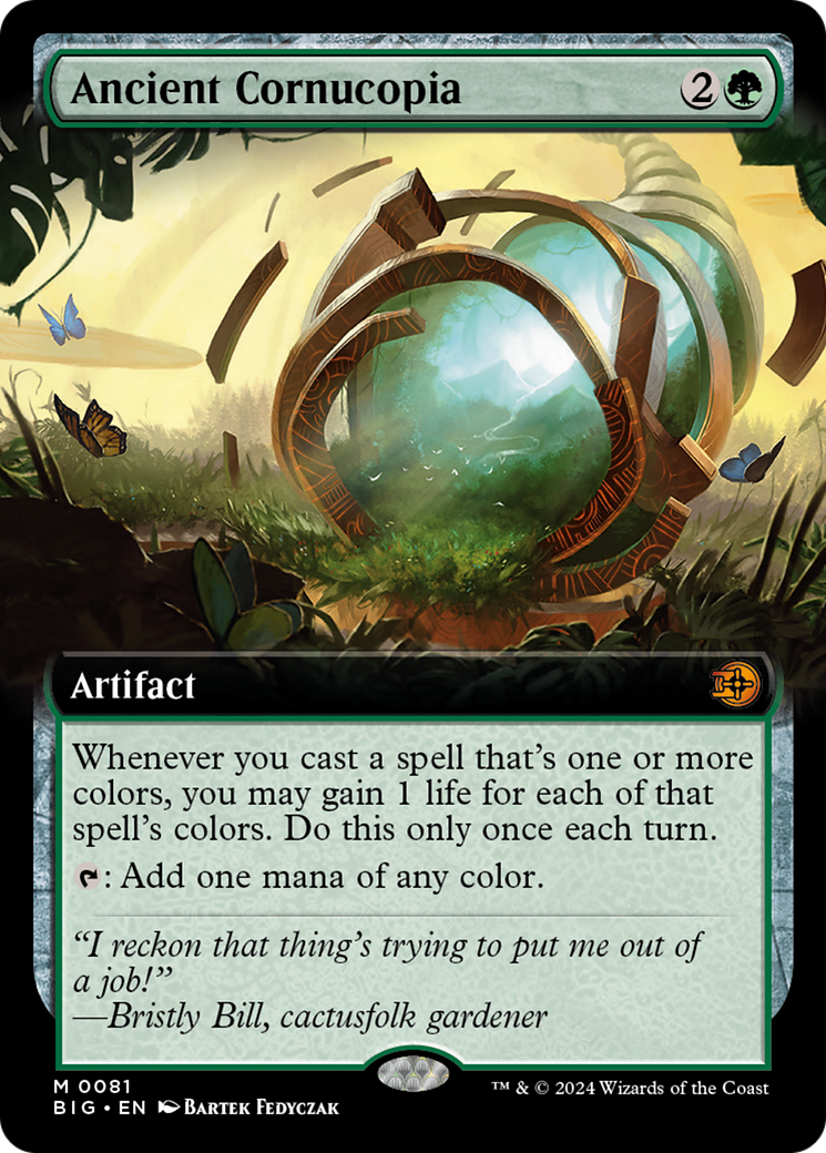 Ancient Cornucopia (Extended Art) [Outlaws of Thunder Junction: The Big Score] | The CG Realm