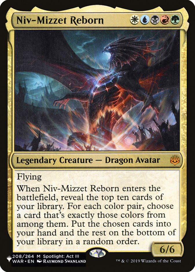 Niv-Mizzet Reborn [The List] | The CG Realm