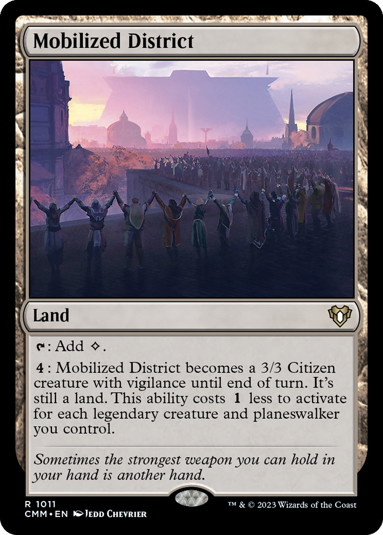 Mobilized District [Commander Masters] | The CG Realm