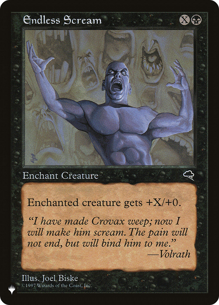 Endless Scream [The List] | The CG Realm