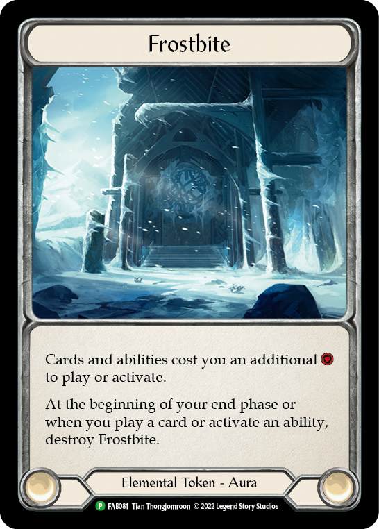 Frostbite [FAB081] (Promo)  Cold Foil | The CG Realm