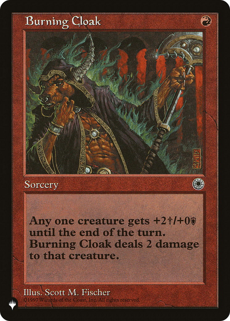 Burning Cloak [The List] | The CG Realm