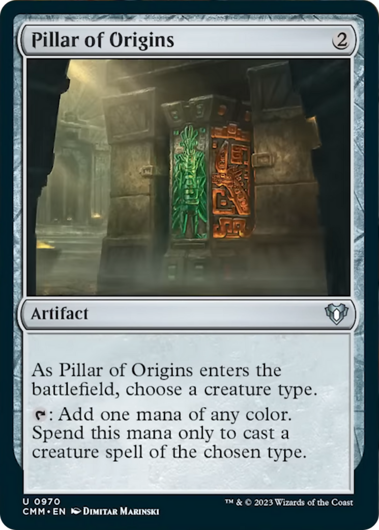 Pillar of Origins [Commander Masters] | The CG Realm