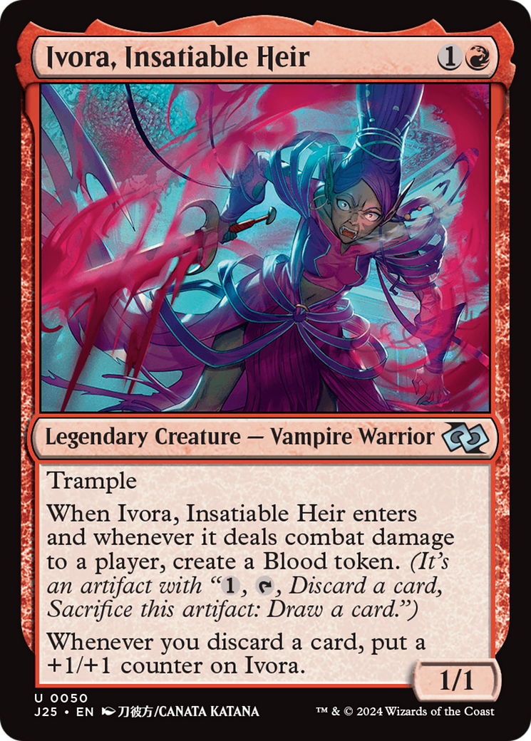 Ivora, Insatiable Heir (Anime) [Foundations Jumpstart] | The CG Realm