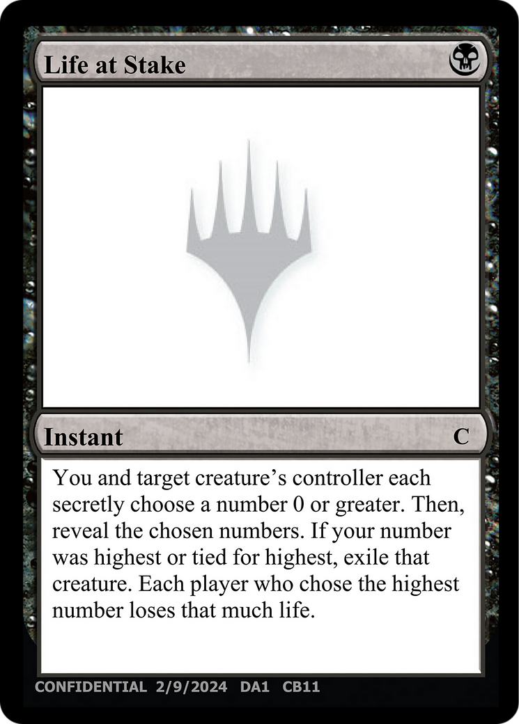 Life at Stake [Unknown Event] | The CG Realm