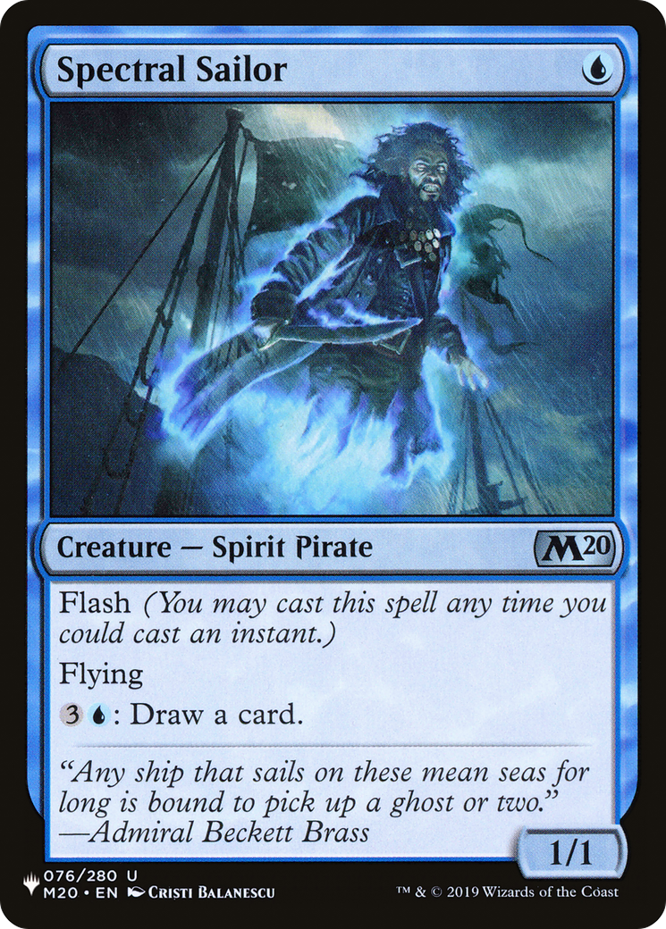 Spectral Sailor [The List] | The CG Realm