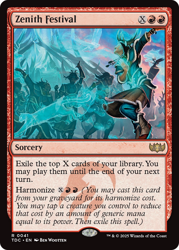 Zenith Festival [Tarkir: Dragonstorm Commander] | The CG Realm