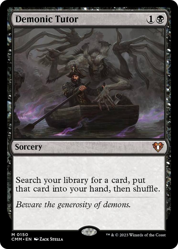Demonic Tutor [Commander Masters] | The CG Realm